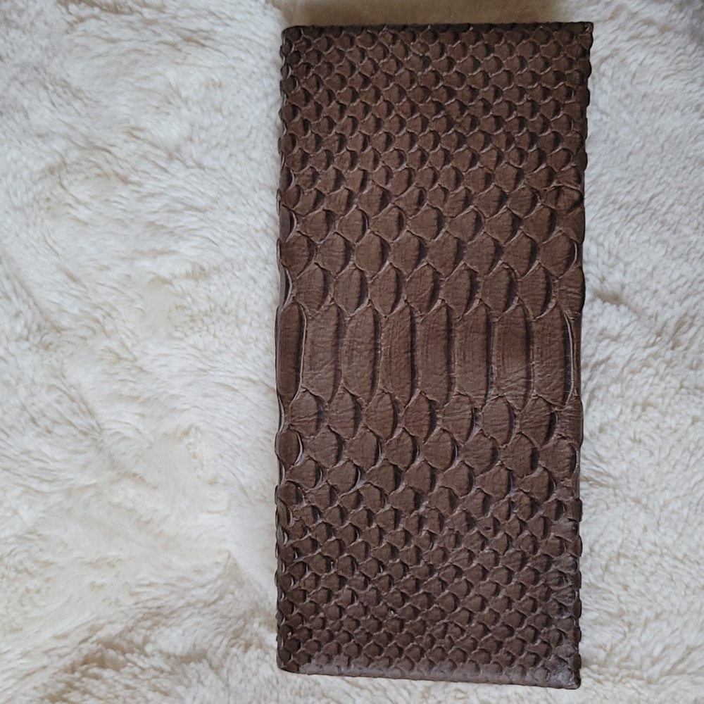 Coach Envelope Wallet in Python Embossed Leather  Style no. 51867